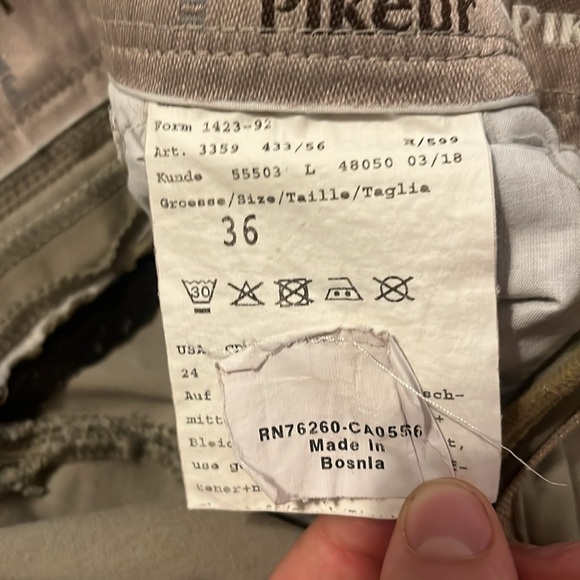 English Riding Pants - Pikeur 24 USA - Picture 4 of 4